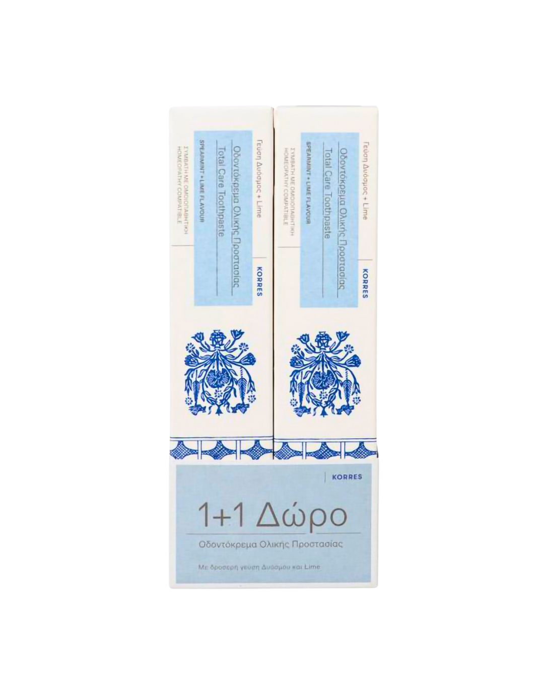 Korres Total Care Toothpaste ( 1+1 ) ΔΩΡΟ 2x75ml