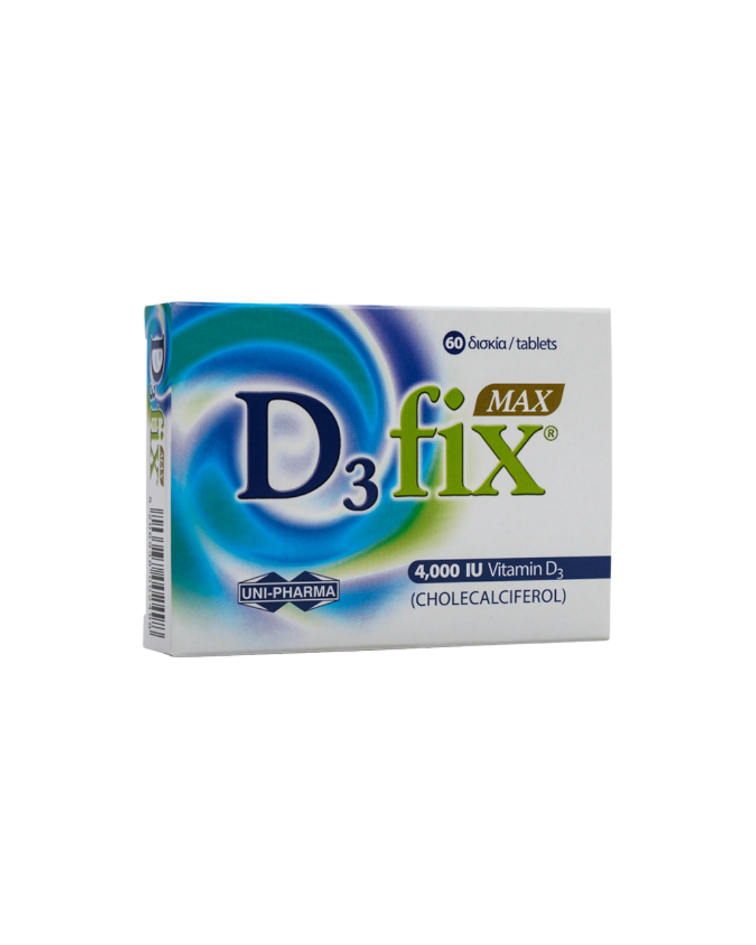 Uni-Pharma D3 fix 4000IU 60 tablets